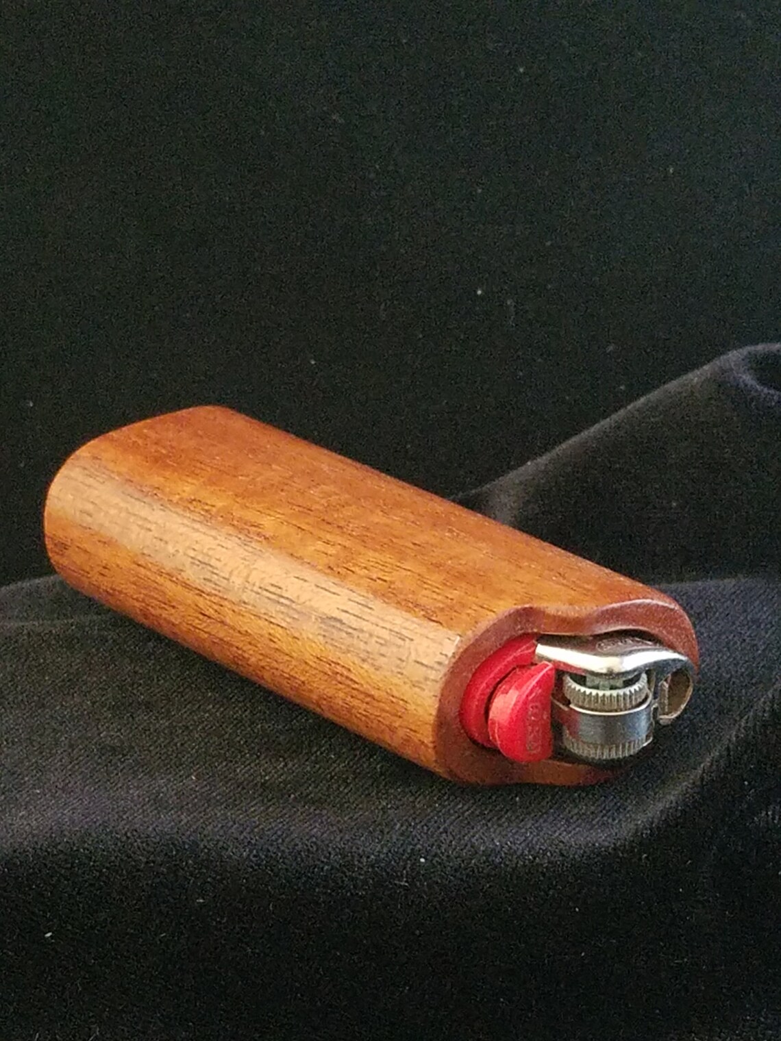Brown Mahogany BIC lighter compatible case/sleeve 498 Etsy