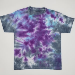 Youth T-Shirt, Tie Dye, Crumple Design, Size 10/12, 100% Cotton, Tie Dye Shirts, Child T-Shirt