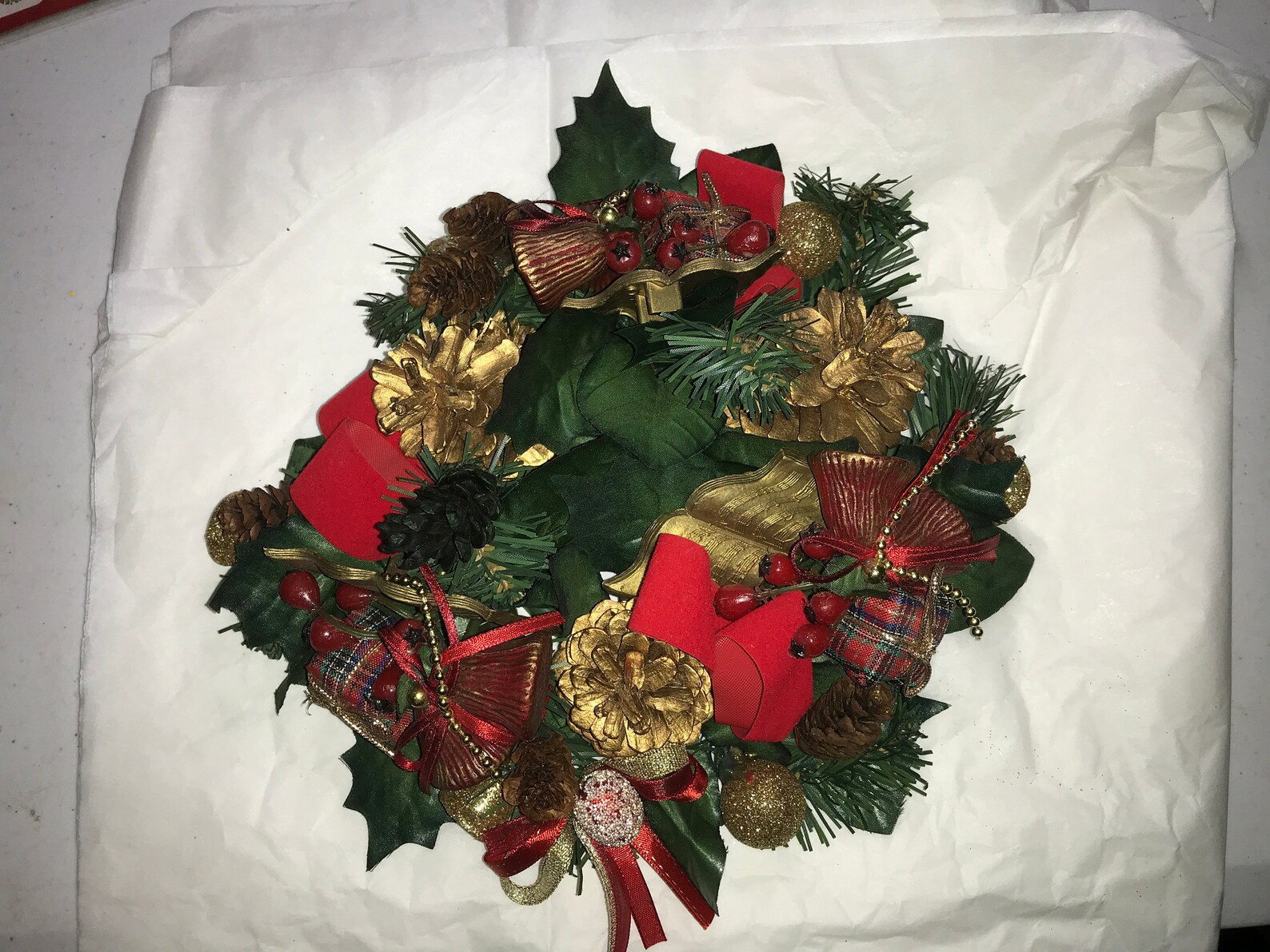 Small Christmas Reef 9x9 1/2 Etsy