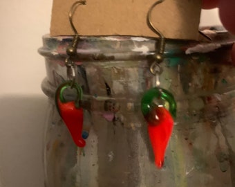 spicy pepper earring
