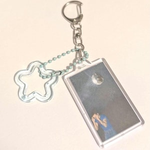 custom harry style inspired keyring, kiss all the time disco occasionally keyring