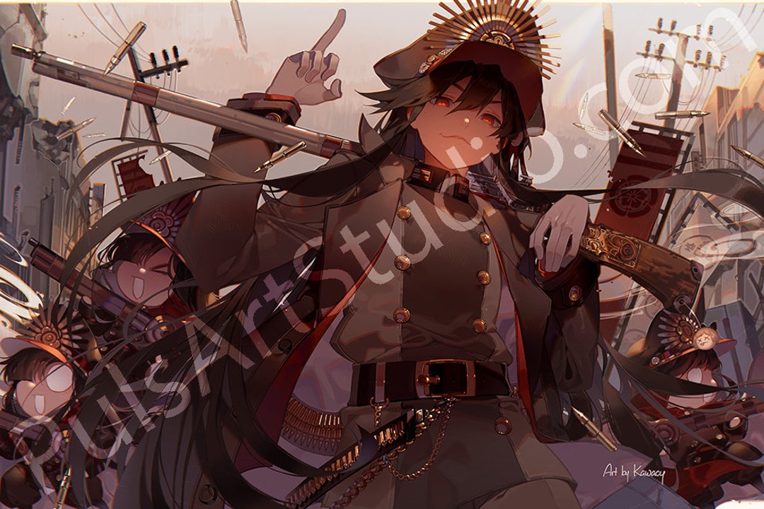 Fate/nobunaga Art Print: FGO Poster or Vinyl Canvas (kawacy) - Etsy