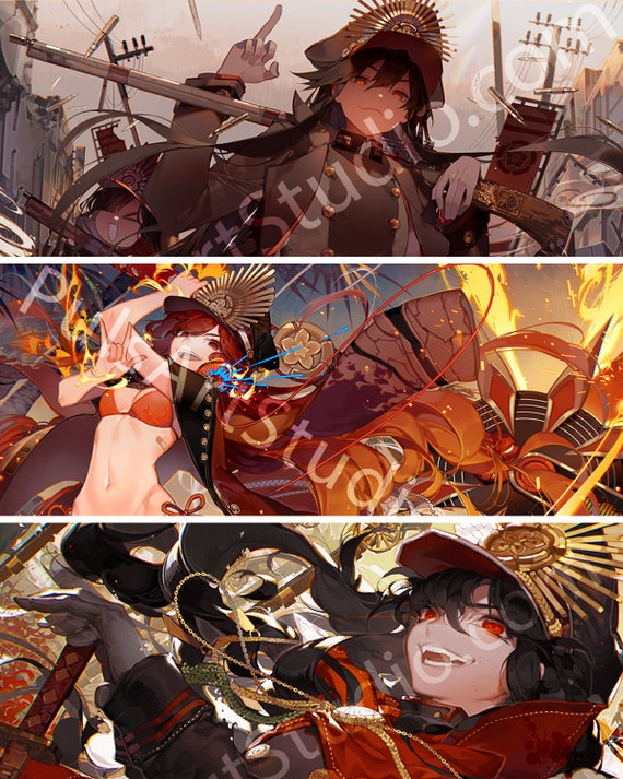 Fate/nobunaga Art Print: FGO Poster or Vinyl Canvas (kawacy) - Etsy