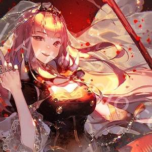 Hololive EN/Mori Calliope Print (L Poster or XL Vinyl Canvas)
