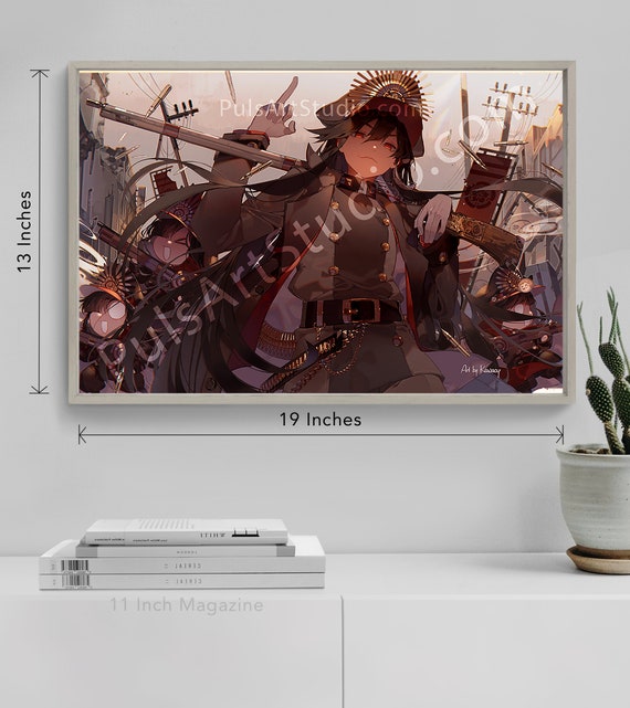 Fate/nobunaga Art Print: FGO Poster or Vinyl Canvas (kawacy) - Etsy