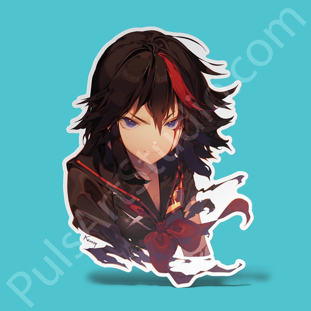 KLK Ryuko Matoi Vinyl Stickerdecal Waterproof, Durable, Uv-resistant for  Laptops, Water Bottles, Cars, Gaming Consoles, Etc - Etsy