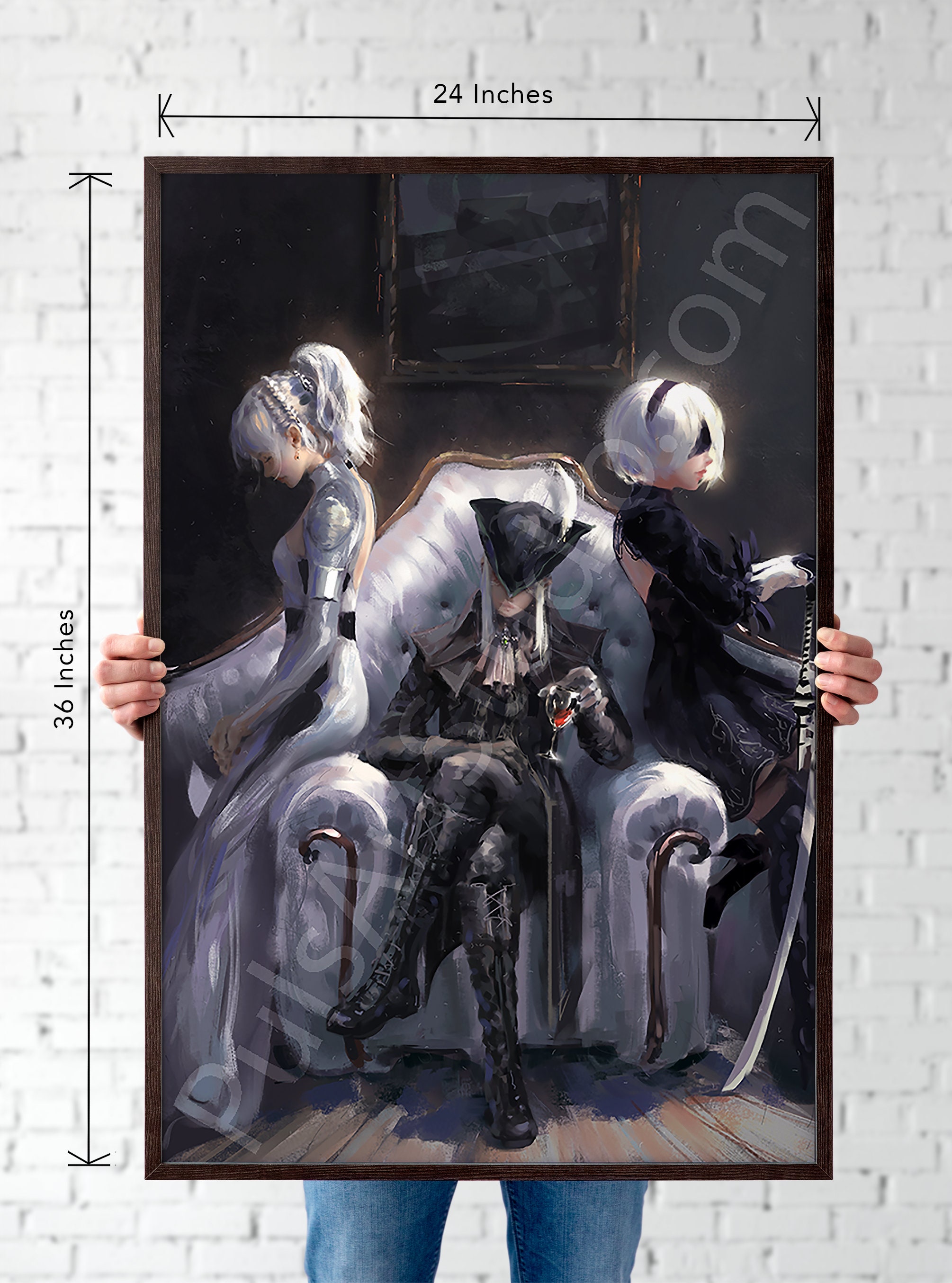 Lady Maria, 2B, Luna 