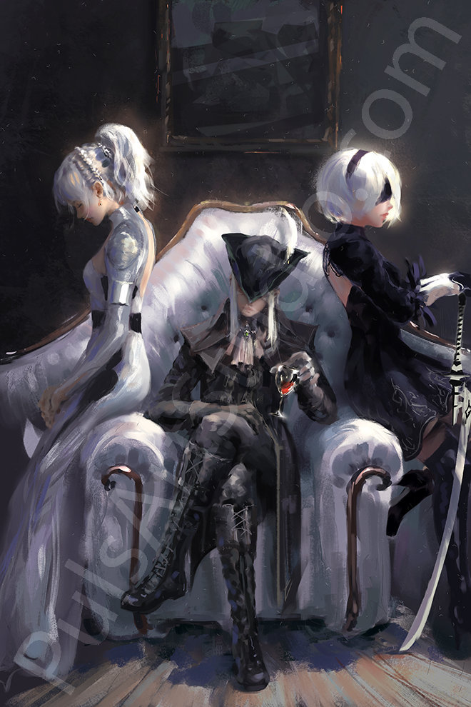 Nier Automata Playmat - Etsy