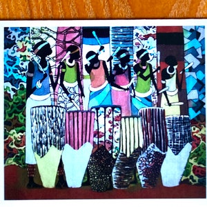 A banda feminina de bateria