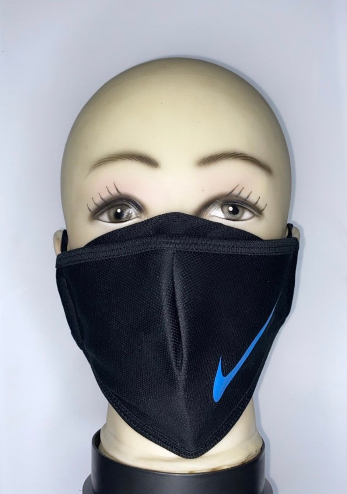 Blue Nike Face Mask Adjustable w AntiFog Etsy