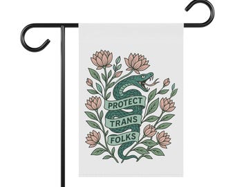 Bandera de jardín por los derechos de las personas trans, pancarta de jardín del orgullo LGBTQ, decoración exterior por la igualdad de género, letrero de protesta activista, regalo LGBT del Mes del Orgullo, redes sociales