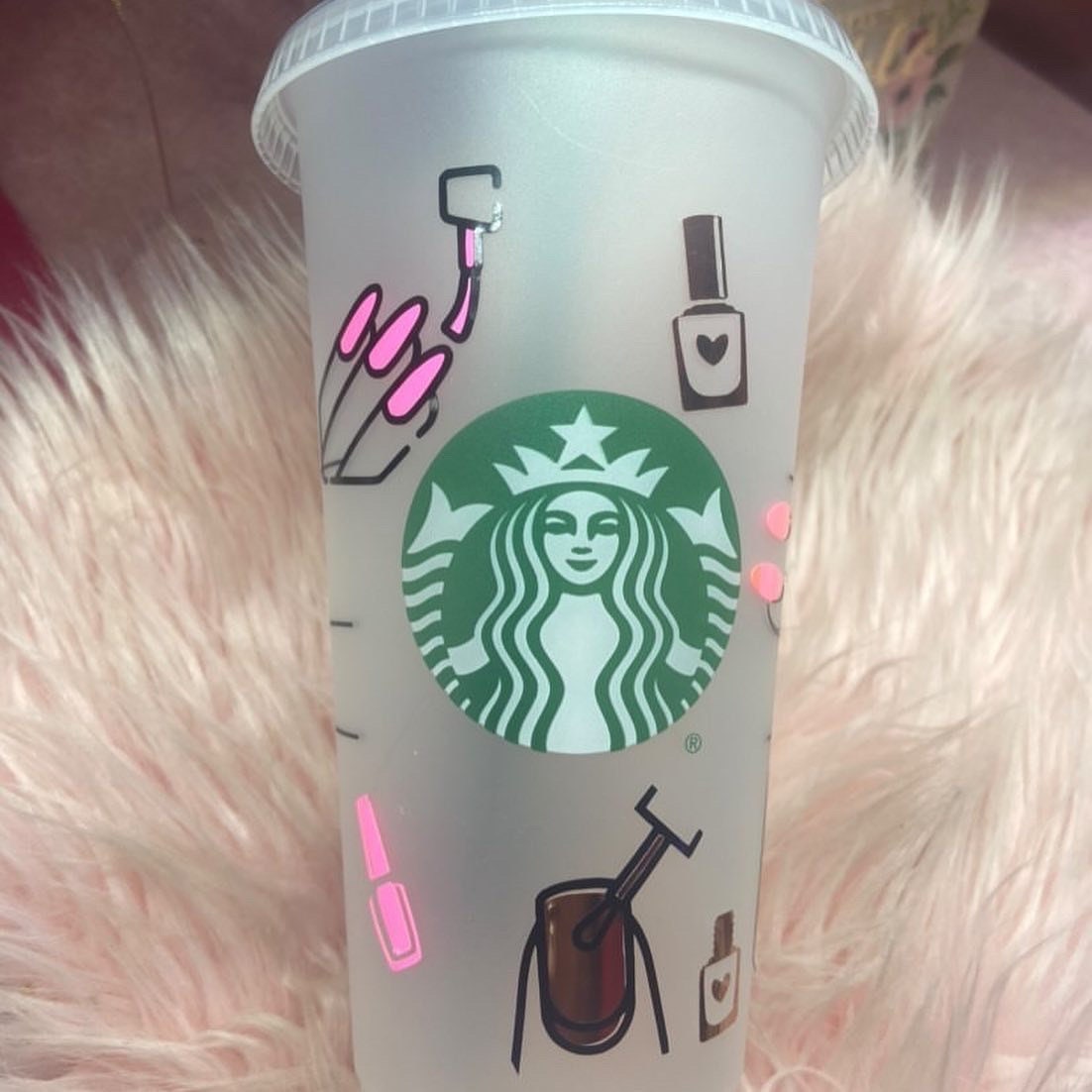 Nail Tech/nail Lover Starbucks Cup Etsy