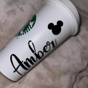 Starbucks Mickey hot coffee