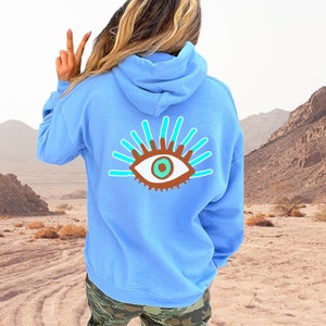 Off white eye hoodie sales