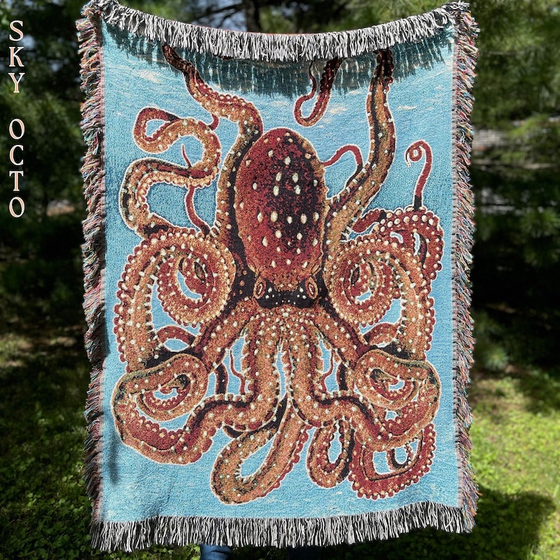 Octopus Blanket - Etsy