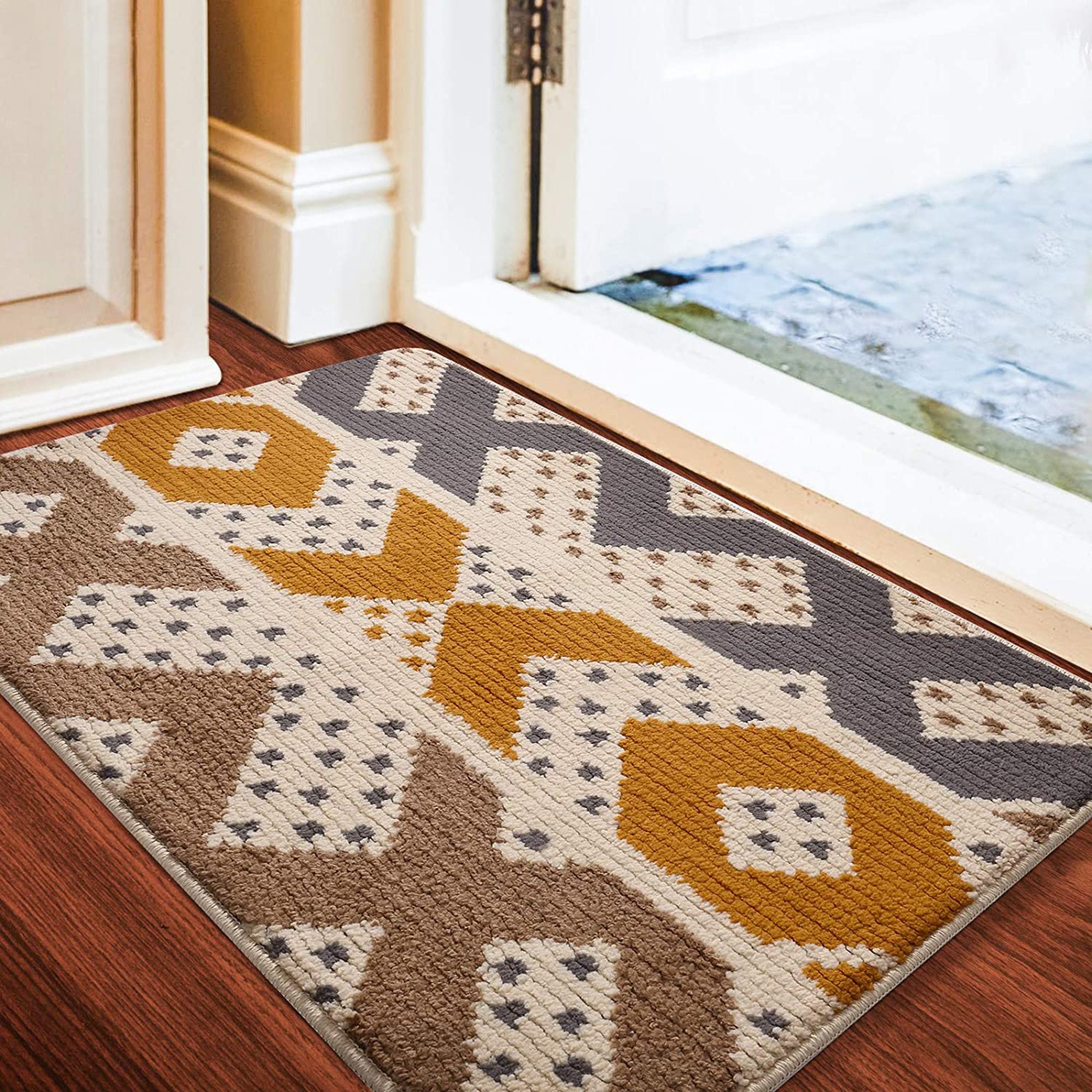 Color&Geometry Indoor Door mat Front Door Mat Waterproof Etsy