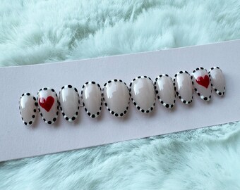 Gel pour nail art Saint-Valentin cœur 2024 à PRESSER - ChristyDIDTHAT