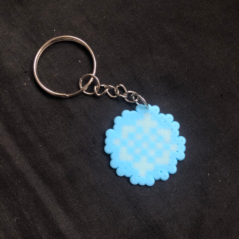 Genshin Impact Perler Bead Vision Gem Keychains - Etsy Australia
