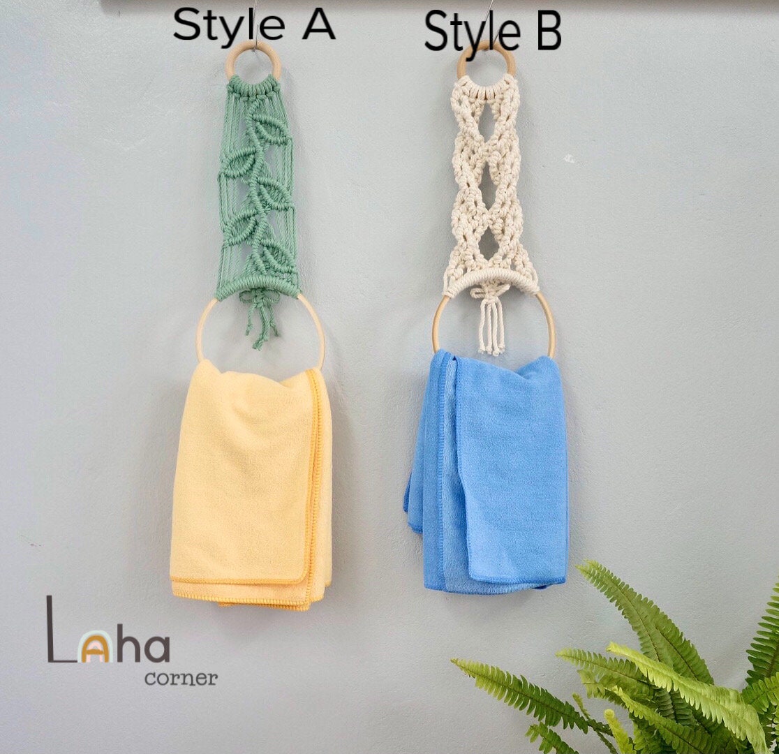 Easy-to-Sew Towel Hanging Loops in 5 Minutes - Petite Font