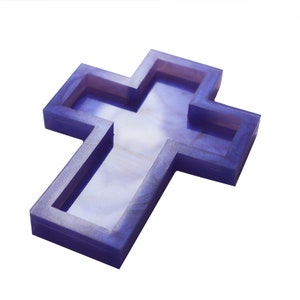 Thick Wide Cross Mold Thick Large Cross Wall Hanging Silicone Mould