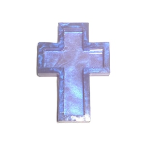 3.3” Cross Thick Wide Christian Silicone Mold for Resin Soap Wax Concrete Jesmonite