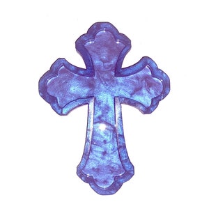 Fancy Cross Mold Resin Crafts Christian Cross Silicone Mould