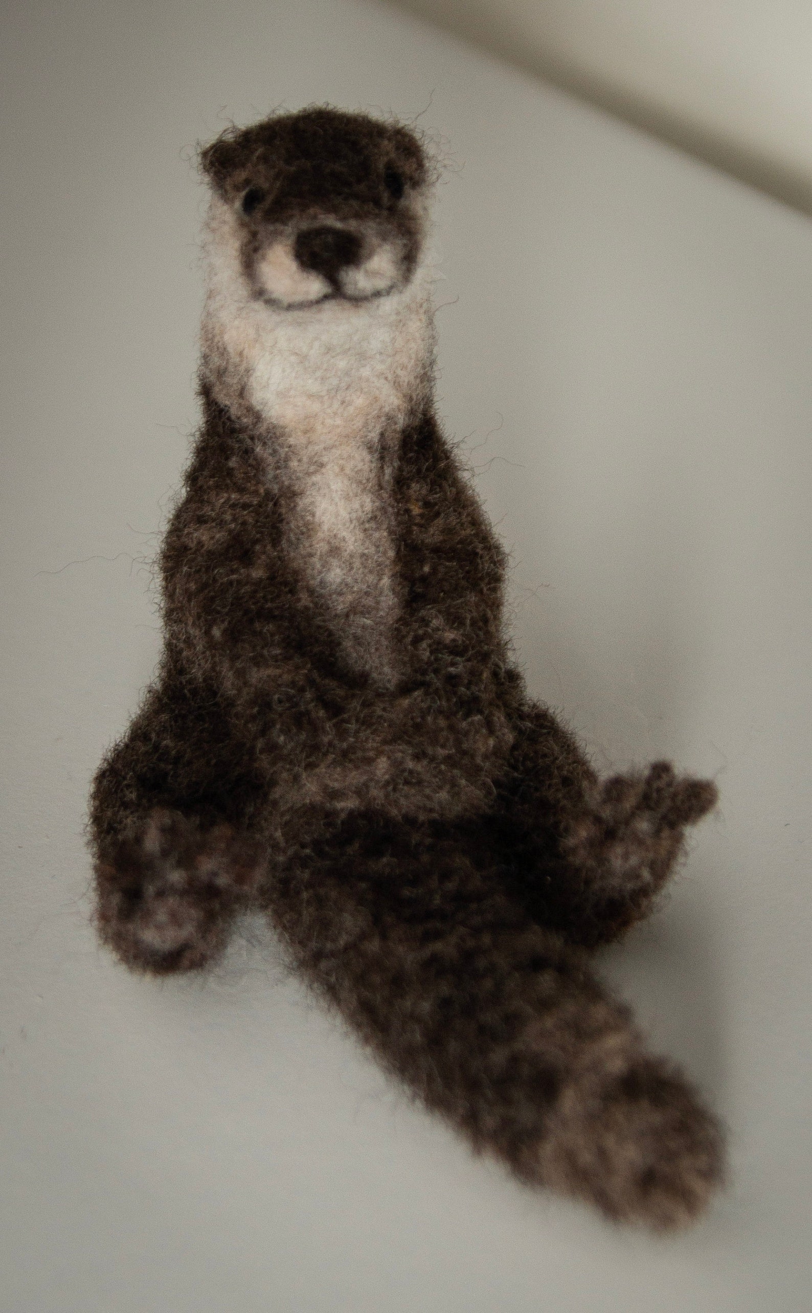 Needlefelted Otter Figurine Toy Made to Order Etsy UK