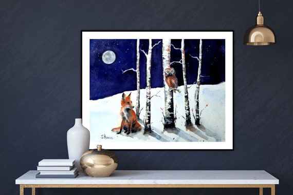 Bookmark - Sly Fox - Birch wood Bookmark - Sly Fox - Birch wood