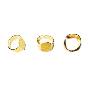 Componenti ad anello in ottone