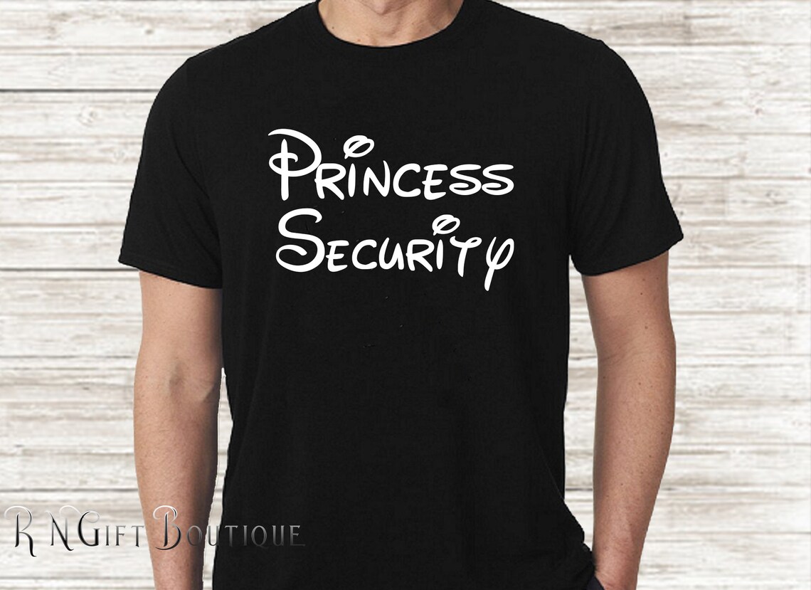 disney princess security shirt