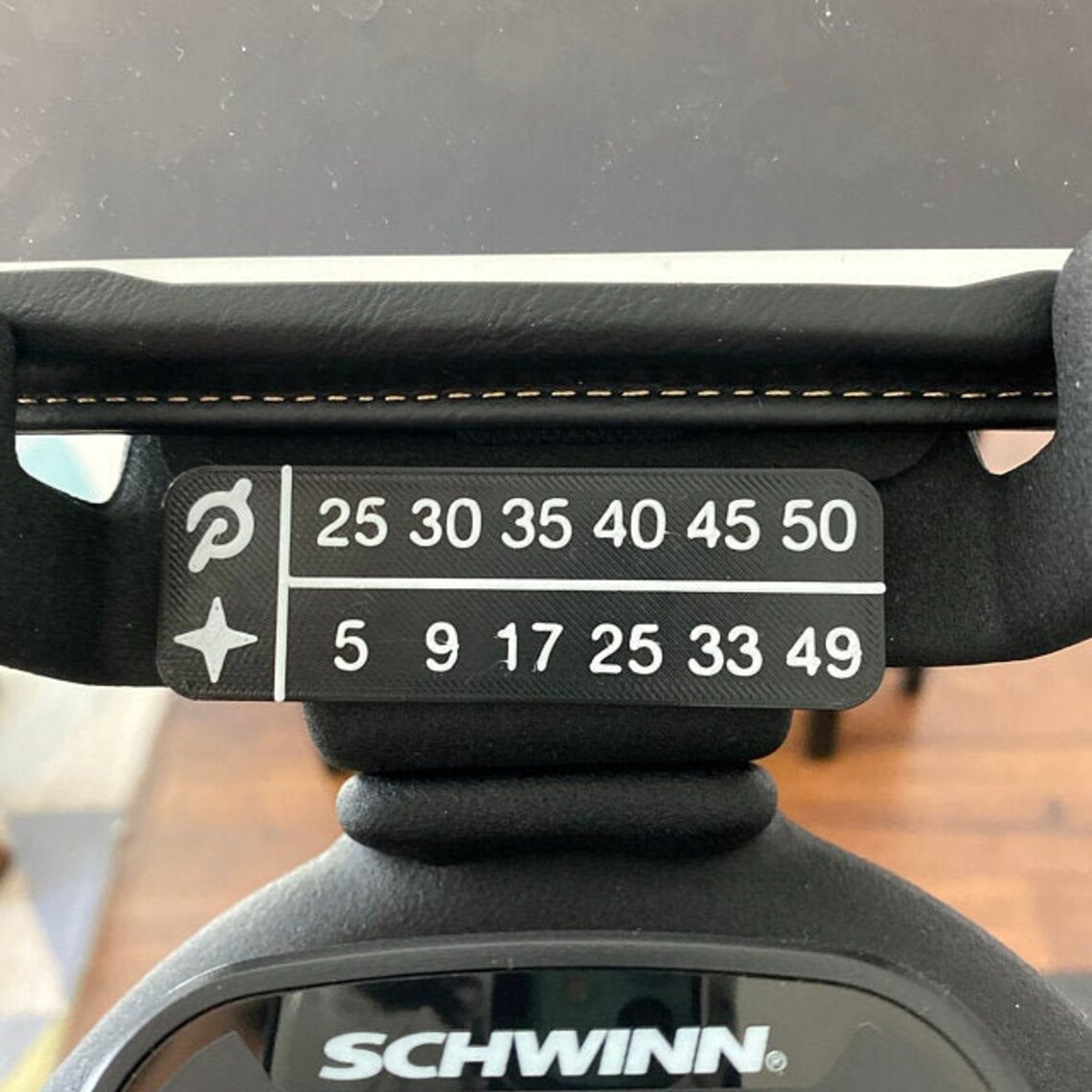 Schwinn IC4 To Peloton Resistance Conversion Chart For Etsy