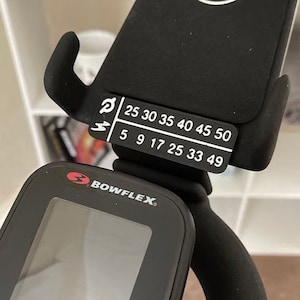 PREORDER Bowflex C6 to Peloton Resistance Conversion Chart SHIPS OCT 20