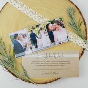 Hochzeit Dankeskarte "Perfect Love" | Hochzeitspapeterie | Danksagung Trauung Ehe Heiraten