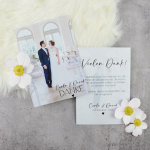 Hochzeit Dankeskarte "Loving you" | Hochzeitspapeterie | Danksagung Trauung Ehe Heiraten