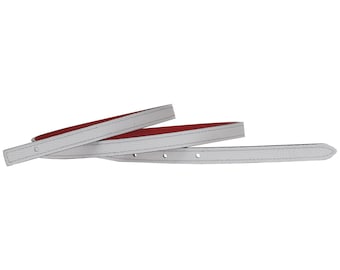 Full Grain Leather Belt Strap: 13mm Wide, Interchangeable Replacement