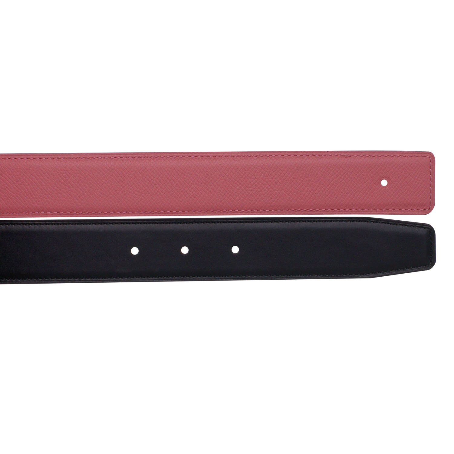 H Full Grain Leather Belt Strap Without Buckle Interchangeable Etsy