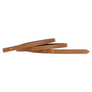 H Full Grain Leather Belt Strap Without Buckle Interchangeable Genuine Cow Leather Replacement Strip Gift 13mm Wide