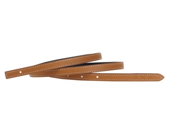 Full Grain Leather Belt Strap Without Buckle Interchangeable Genuine Cow Leather Replacement Strip Gift 13mm Wide