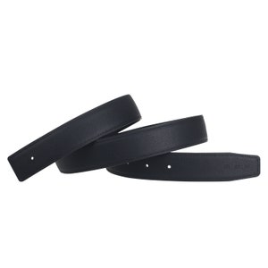 Sangle de ceinture en cuir pleine fleur H sans boucle bande de remplacement vierge pour femmes et hommes 32mm de large