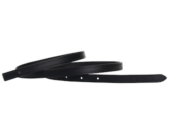 Full Grain Leather Belt Strap Without Buckle Interchangeable Genuine Cow Leather Replacement Strip Gift 13mm Wide