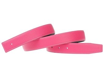Full Grain Leather Belt Strap, 32mm Replacement Belt Strip