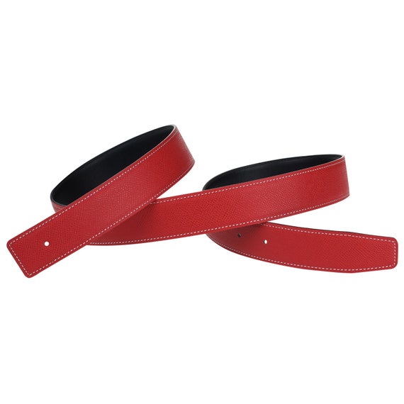 Reversible Textured Belt Strap Replacement for LOUIS VUITTON