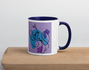 Sexy Artsy Colorful Ceramic Mug