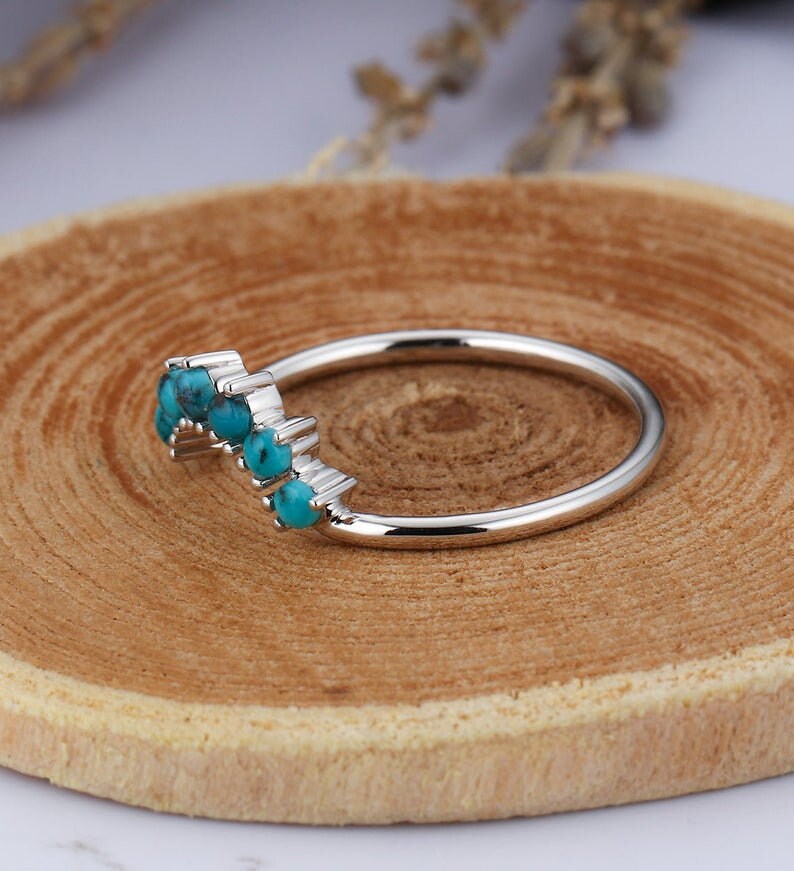 Turquoise Ring,Engagement Ring,Wedding Band,925 Sterling Silver Ring,Anniversary Ring,Personalized Gift For Her,turquoise Ring,Silver Ring