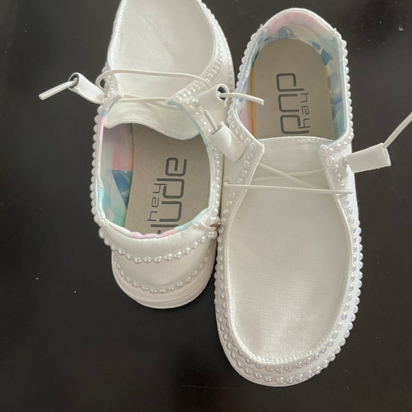 Wedding Custom Hey Dudes Etsy