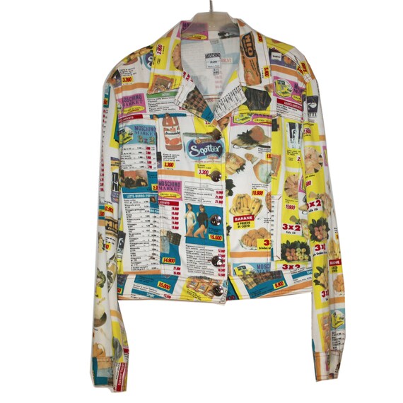 Rare Moschino Jeans Jacket Supermarket 