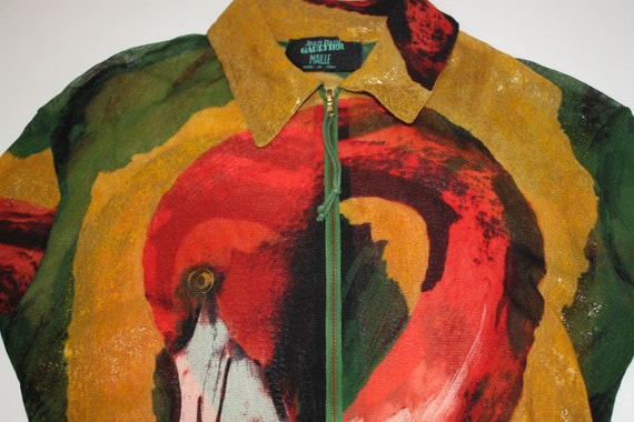 Jean Paul Gaultier 90s Vest Jacket Mesh Transpare… - image 4
