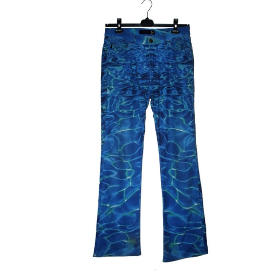 Roberto Cavalli Water Ripple Print 
