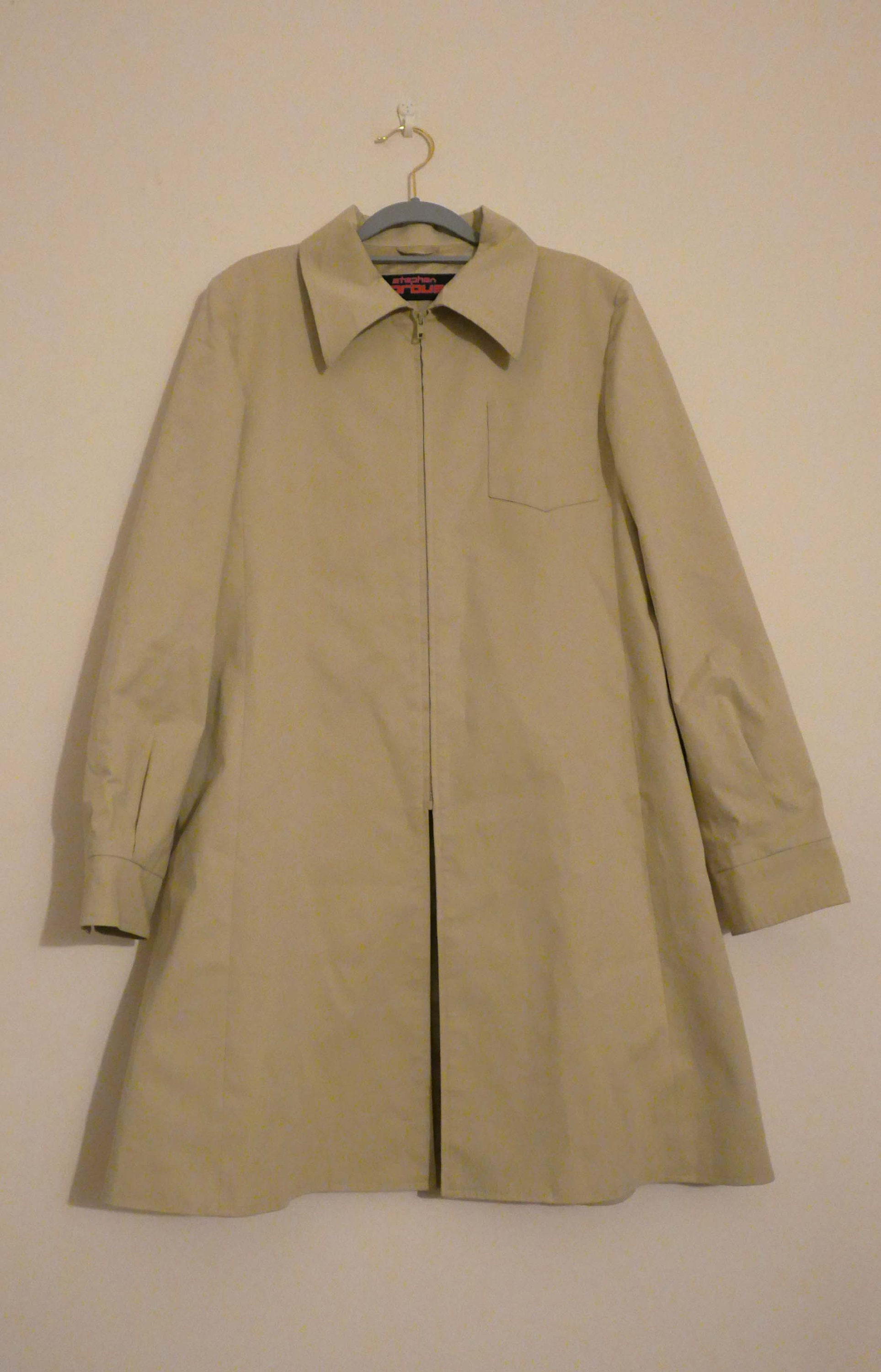 Stephen Sprouse Vintage Oversize Trench Coat, $3,714, farfetch.com