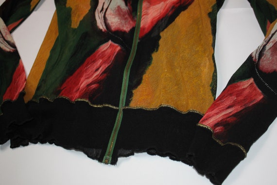 Jean Paul Gaultier 90s Vest Jacket Mesh Transpare… - image 6